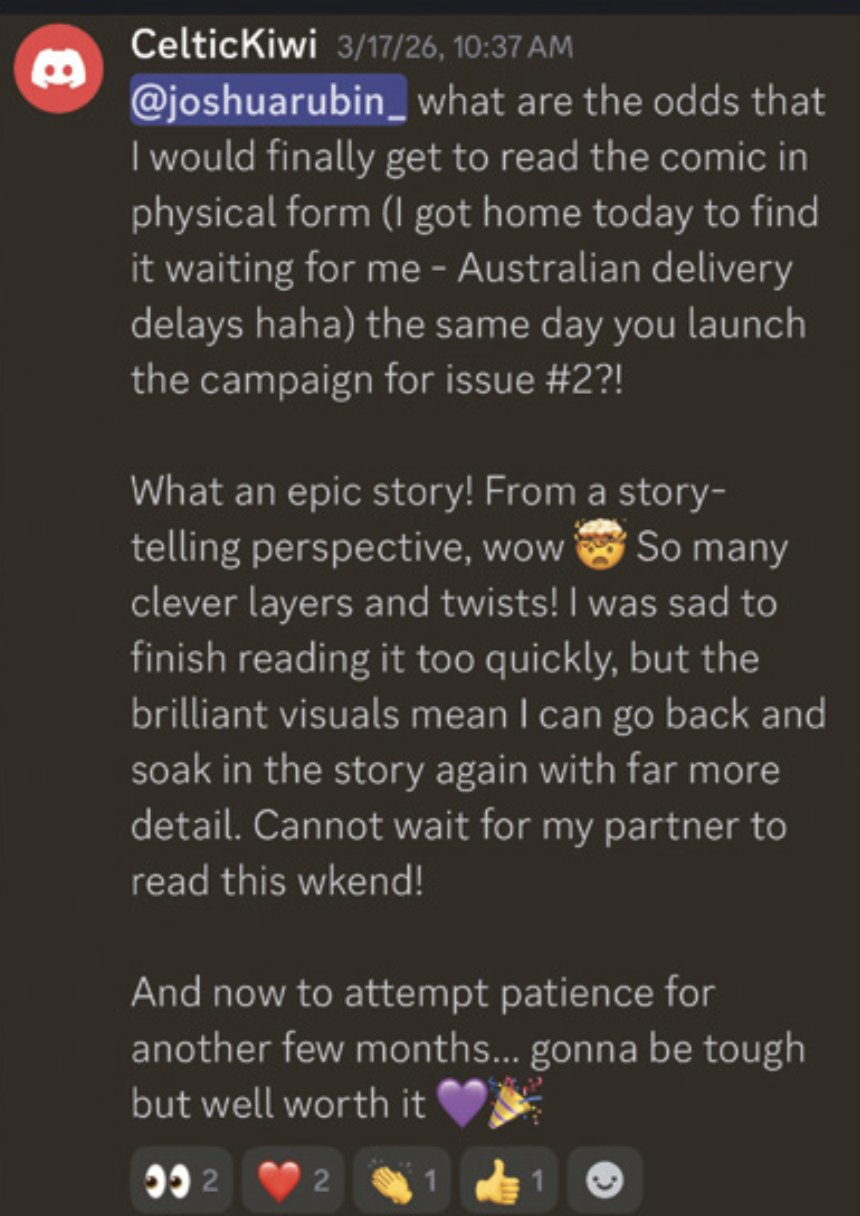 Reader comment about Time Sensitive #1